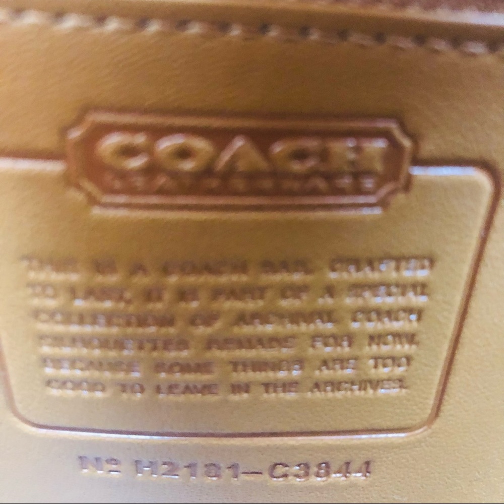 Authentic Brand New Coach Willis Top Handle 18 C3844 Quilting in Chalk Color - Picture 9 of 11